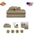 High-Quality King Size Cotton Sheets - 800 Thread Count, Perfect for All Seasons