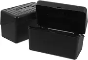 TEHAUX Desktop Note Storage Box Plastic Index Card Holder Flash Card Storage Box