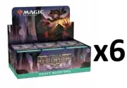 MTG Magic Streets of New Capenna DRAFT 6-Box BOOSTER CASE FACTORY SEALED!!^