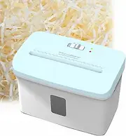 Automatic Zig Zag Shredded Paper Cutter, 8.5L Crinkle Paper Shredded Cut Paper Machine Visible Transparent Window Capacity, Paper Shredder for Birthday Weddings Festival Box Hamper Crafts