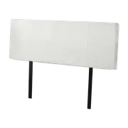 Double Size | PU Leather Bed Headboard Bedhead (White)
