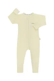 [Bonds] Bonds Baby Waffle Zip Wondersuit in Post Yellow Size: 3-6 Months, Cotton 3-6 Months Post Yellow