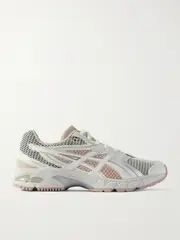 [Asics] Asics - Gel-ds Trainer 14 Rubber-trimmed Mesh Sneakers - Mushroom - UK 5.5 UK 5.5 Neutrals