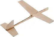 Toddmomy DIY Wooden Airplane Model Educational Glider Plane for Learning Hands Skills Development Outdoor Interaction for Science Projects