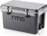 Ultra-Light 32 Quart Hard Cooler Insulated Portable Ice Chest Box for Drink, Bev