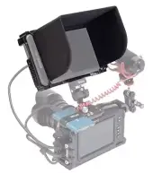 Nitze TP2-G7 Camera Monitor Cage NATO Rail Cold Shoe Sunhood Kit for OSEE T7 G7