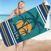 H.ot Sel.l.ing Summer Dou.ble S.ided Fleece Quick Drying Printed Beach Towel