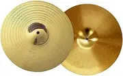 kowaku 2 Pieces Crash Cymbal Professional Parts Music Instrument Hi Hat Cymbals Drum Cymbals