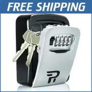 Rust-Resistant Key Lock Box with Combination Lock – Secure Spare Key Holder