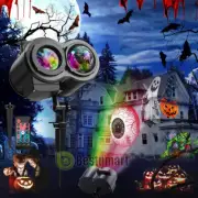 Christmas Snowflake Projector Light LED Laser Halloween Lamp Xmas Party Decors