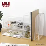 收納盒無印良品MUJI亞克力小物件收納箱