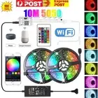 10M LED Strip Lights RGB Flexible WiFi APP Control Lamps Party Wedding Home DIY