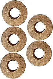 CAXUSD 5pcs Hydroponic Vase Wooden Lids Natural Stoppers for DIY Water Propagation Desktop Planter Versatile Terrarium Cork Lids for Hydroponic Containers