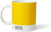 PANTONE Copenhagen Design Mug, Coffee/Tea Cup, fine China (Ceramic), 375 ml, Yellow 012 C, Porcelain, 1 Count (Pack of 1)