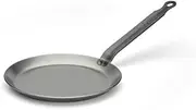 DE BUYER Pancake Pan White Sheet Metal with Angled Handle Diamètre 18 White