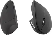 T 'nB Mwergov Left Handed Ergonomic Vertical Wireless Mouse – Black