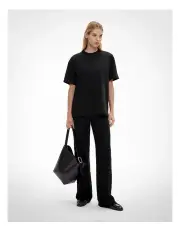[Witchery] Textured Jersey Pants in Black