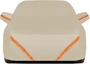 Oxford Car Cover for Bentley Turbo R 1992| All-Weather Rain Snow Resistant Scratch Resistant Protection Accessories,Indoor and Outdoor UE-MAOLU(Khaki)