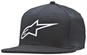 Alpinestars Ageless Flat Cap, black-white, Size L XL for Men Black White