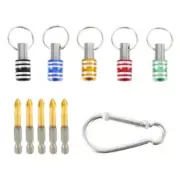 5 Pieces for Key Chain Connecting Rod and for Titanium Plated Anti-skid Batch Du