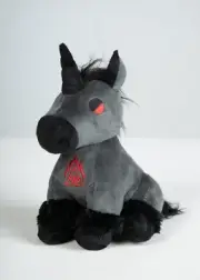Summit Collection Dark Unicorn Plush Toy Super Soft Squishy CUTE!!!