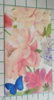 Two Decorative Hostess Napkins for Decoupage "Chelsea Garden"