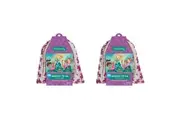 2x 36pc Mudpuppy To Go Jigsaw Puzzle 31x23cm Mermaid Kids Educational Game 3y+