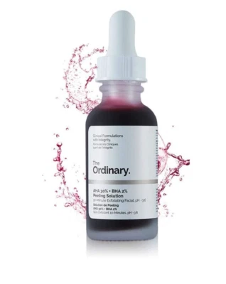 Ordinary AHA 30% + BHA 2% Peeling Solution 30ml with vitamin B5, salicylic acid,