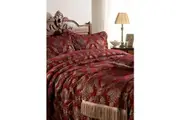 Riva Home Shiraz Throw (Burgundy) (130x170cm)