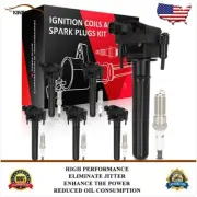 6 Ignition Coils & Spark Plugs Kit For Chrysler Cirrus 2001-2005 2.7L V6 (for: Chrysler)