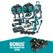 Makita 18V Brushless 15 Piece Combo Kit DLX1514TX1