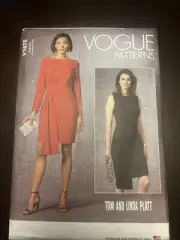 Vogue V1675 Misses 6 to 14 Designer Tom and Linda Platt Dress Sewing Pattern