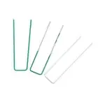 Galvanised Artificial Grass Lawn U Pins Steel Pegs Turf nails Hooks Staples