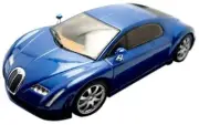 AUTOart 1/43 Bugatti Chiron Blue model car