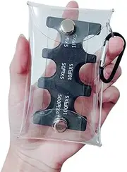 Japanese Yen Coin Portable Coin Change Organizer, Coin Dispenser Case, PVC Sorter Coin for Collectors, Coin