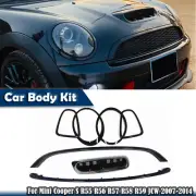 For Mini Cooper S R55 R56 R57 R58 R59 JCW 07-2014 2013 Grill+Light+Hood Vent Kit (for: Mini)