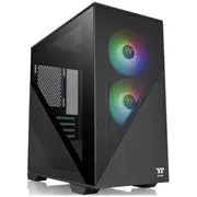 Thermaltake Divider 170 Tempered Glass ARGB Micro Case Black