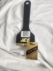 NWT ACE Windshield Scraper, Width 3 in Brass Blade