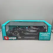 NEW Bburago 1/24 Mercedes-AMG F1 W14 E Performance George Russell #63 Model Car