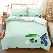 v1285 Bed Sheets Duvet Cover Stitch Needlework Quilt Cover Full Size Bedding Set Pillowcase Quilt Cover Microfiber Single Double Bed 3-Piece Bedding