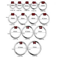 在飛比找蝦皮購物優惠-不鏽鋼鎖精環 屌環 金屬鎖精環 O型圈 延時環 延遲緩射 耐