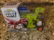 NEW Robo Alive Green Rampaging Raptor Dinosaur Robotic Pet