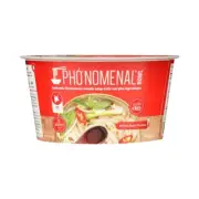 Pho'nomenal Beef Pho Soup Bowl - Microwavable - Heat & Eat - Gluten Free