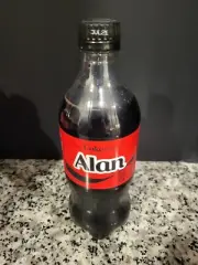 ALAN Share a Coke 2025 COCA COLA 20oz Personalized GIFT ZERO Limited