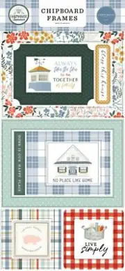 Farmhouse Summer Chipboard 6"X13"-Frames