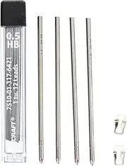 AbilityOne - Refill, Pen, B3 Aviator, Multifunction, Medium Point Black and Red Ink, 0.5mm Pencil 7510-01-565-0621