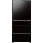 Hitachi 615L Black Glass Finish French Door Fridge RWX620KAXK