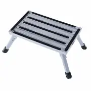 TRA Australia Single Folding Portable Caravan Camping Step Stool 48x30x22cm(H)