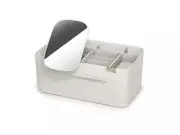 Joseph Joseph Viva Large Cosmetic Organiser with Removable Mirror Cream