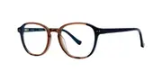 Kensie Abstract Brown Men's Glasses Brown Size 49 - Private Health Rebate - Blue Light Block Available